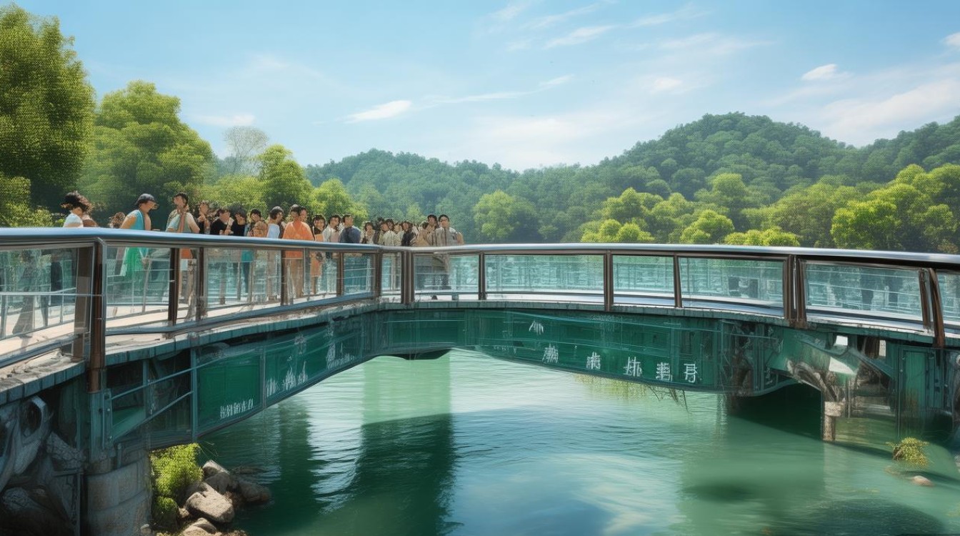 费县玻璃桥旅游景点