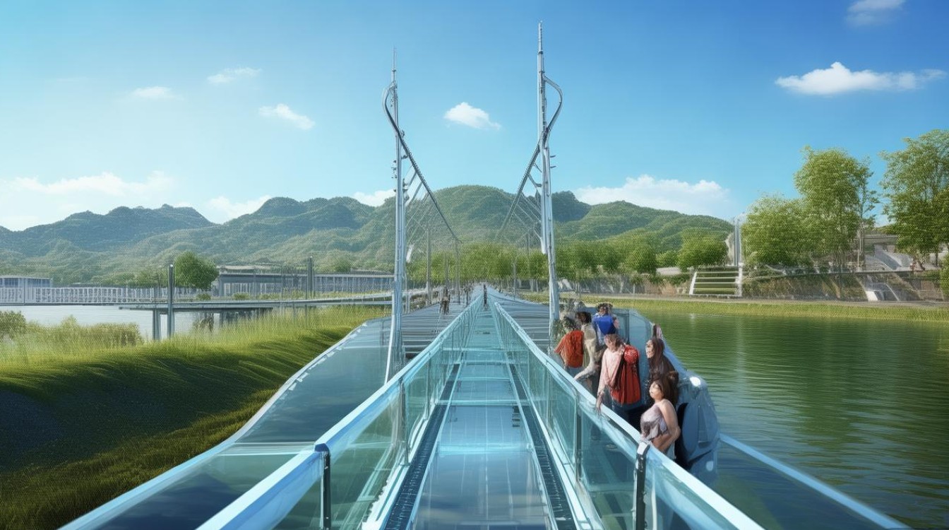 费县玻璃桥旅游景点