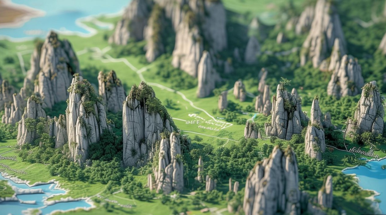 张家界旅游地图景点地图 张家界旅游地图景点地图