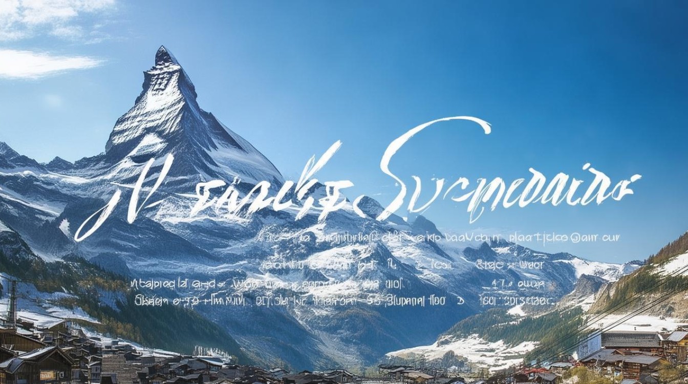 瑞士主要旅游景点