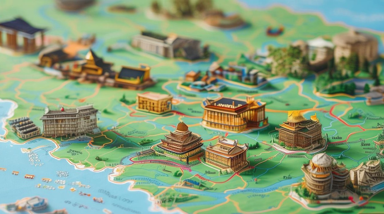 湖南旅游景点分布图