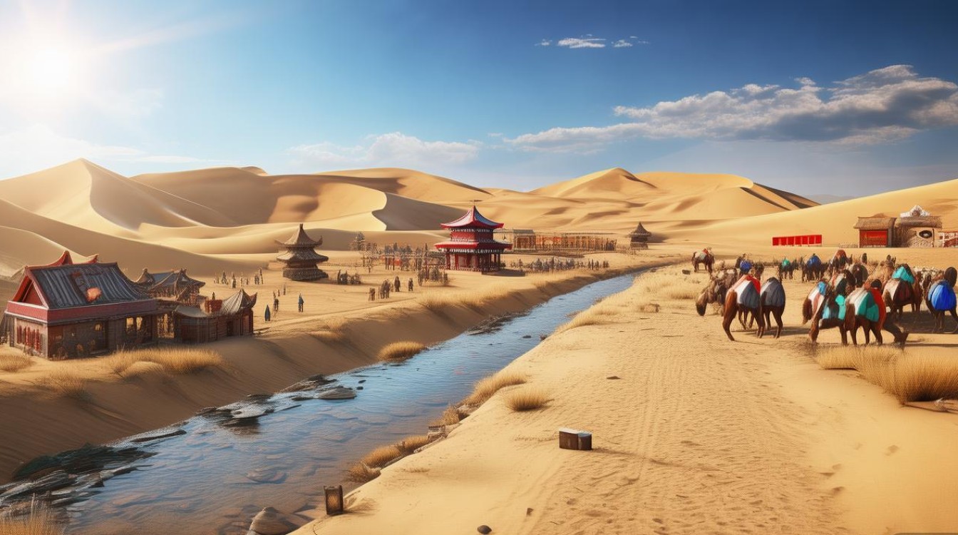 中国沙漠旅游景点