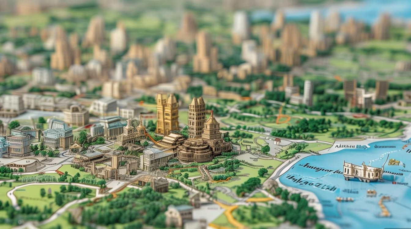 重庆旅游景点分布图