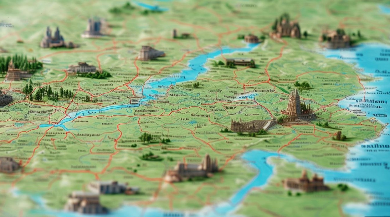 江西景点分布地图