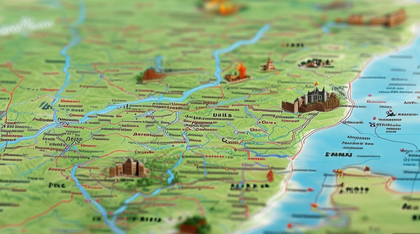 江西景点分布地图