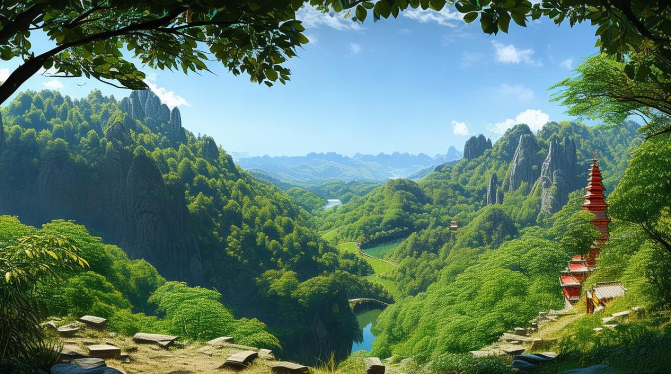 桂平西山景点 桂平西山景点