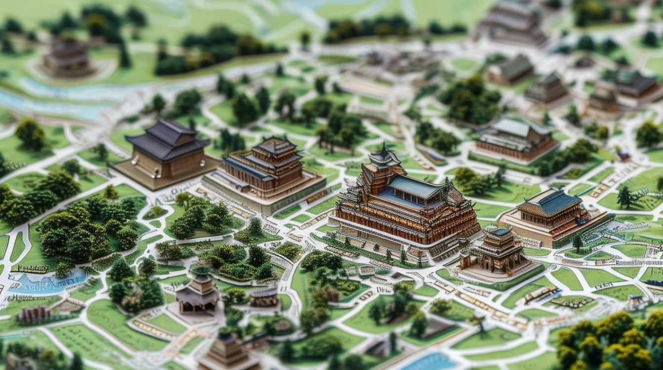 洛阳景点分布图