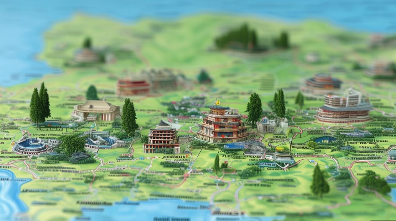 四川景点地图分布图 四川景点地图分布图