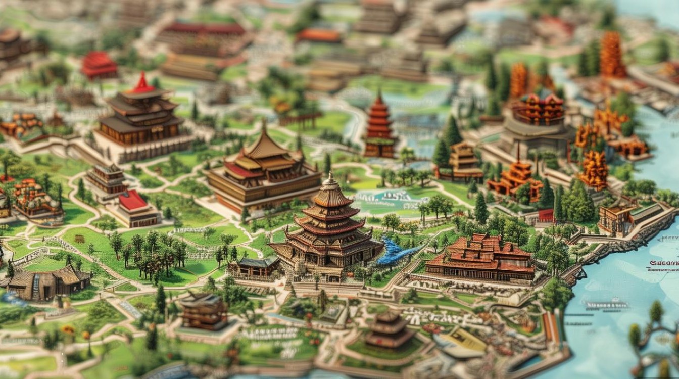 山西旅游景点地图分布