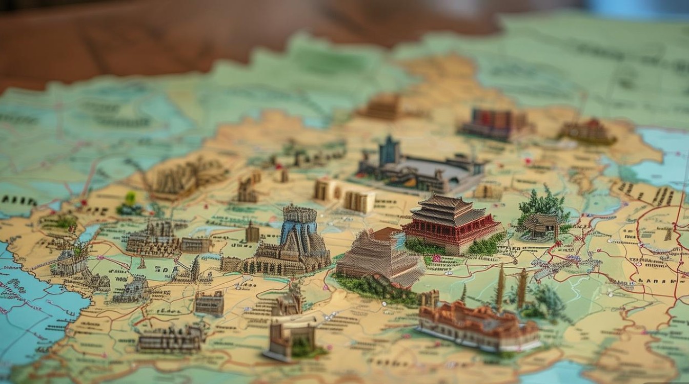 陕西旅游地图景点地图 陕西旅游地图景点地图