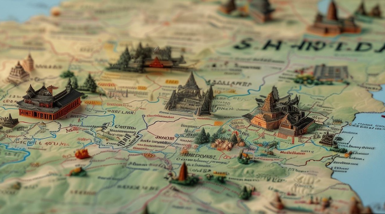 陕西旅游地图景点地图 陕西旅游地图景点地图