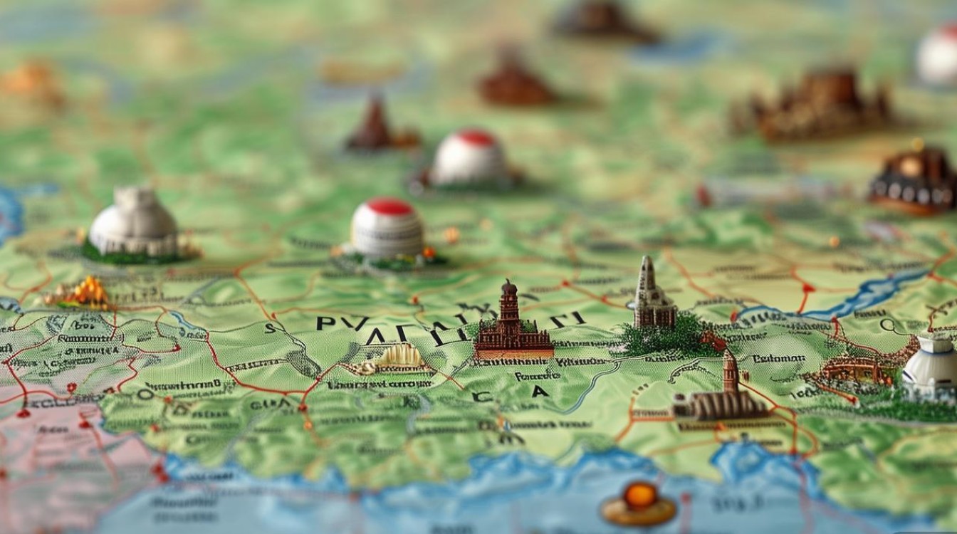 河南景点地图分布图 河南景点地图分布图