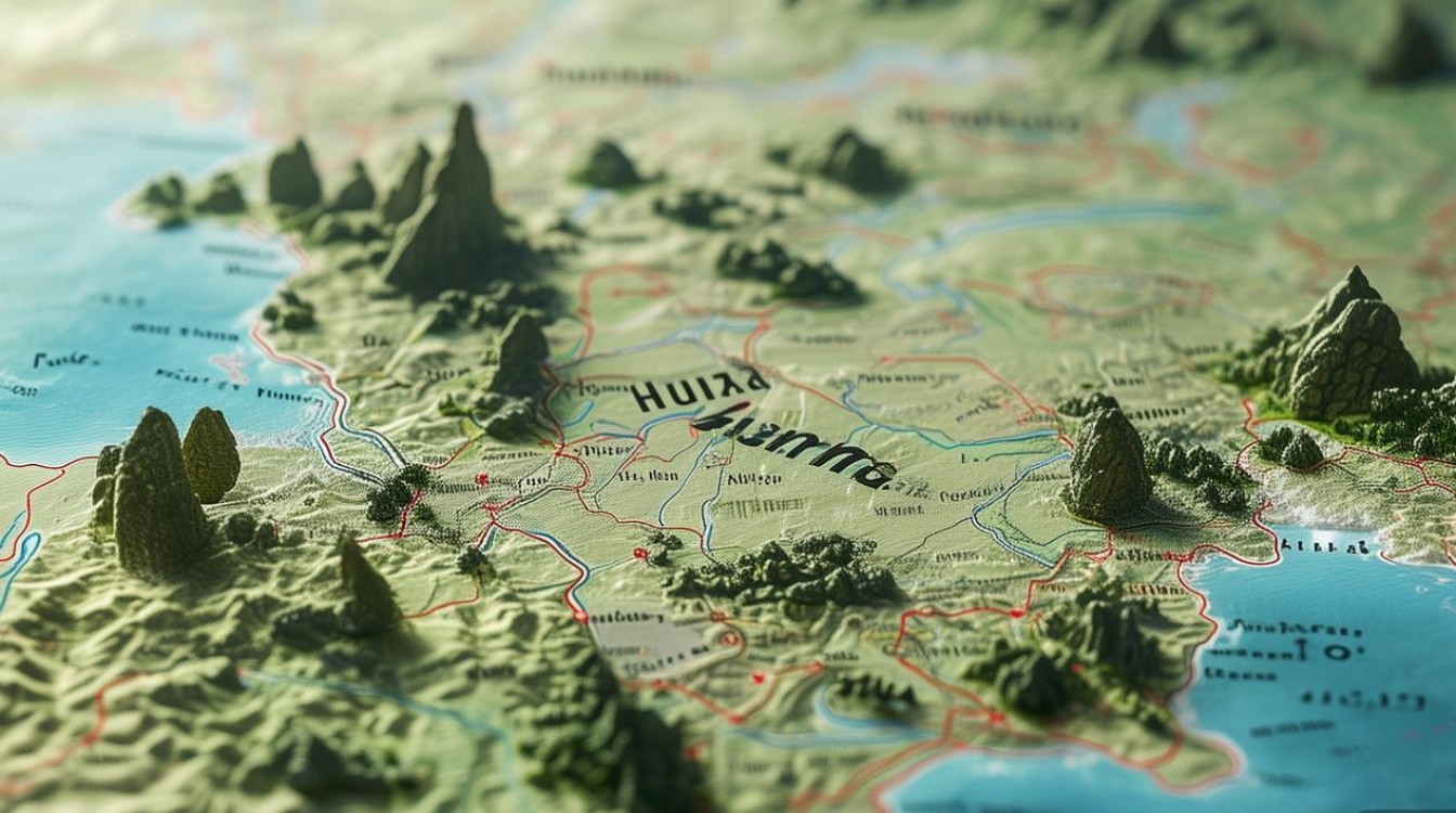 湖南省旅游景点地图