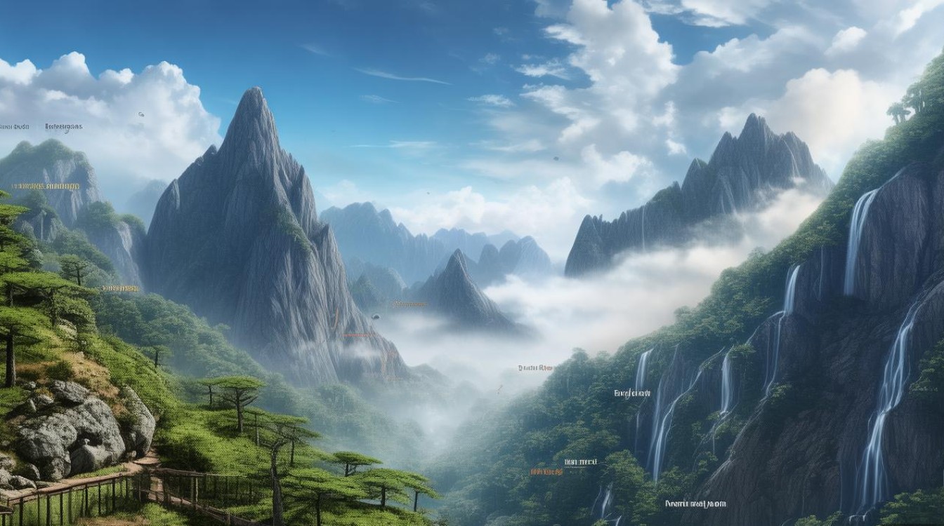 三清山主要景点