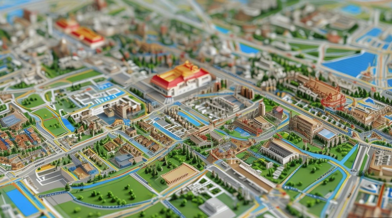 北京景点地图全图