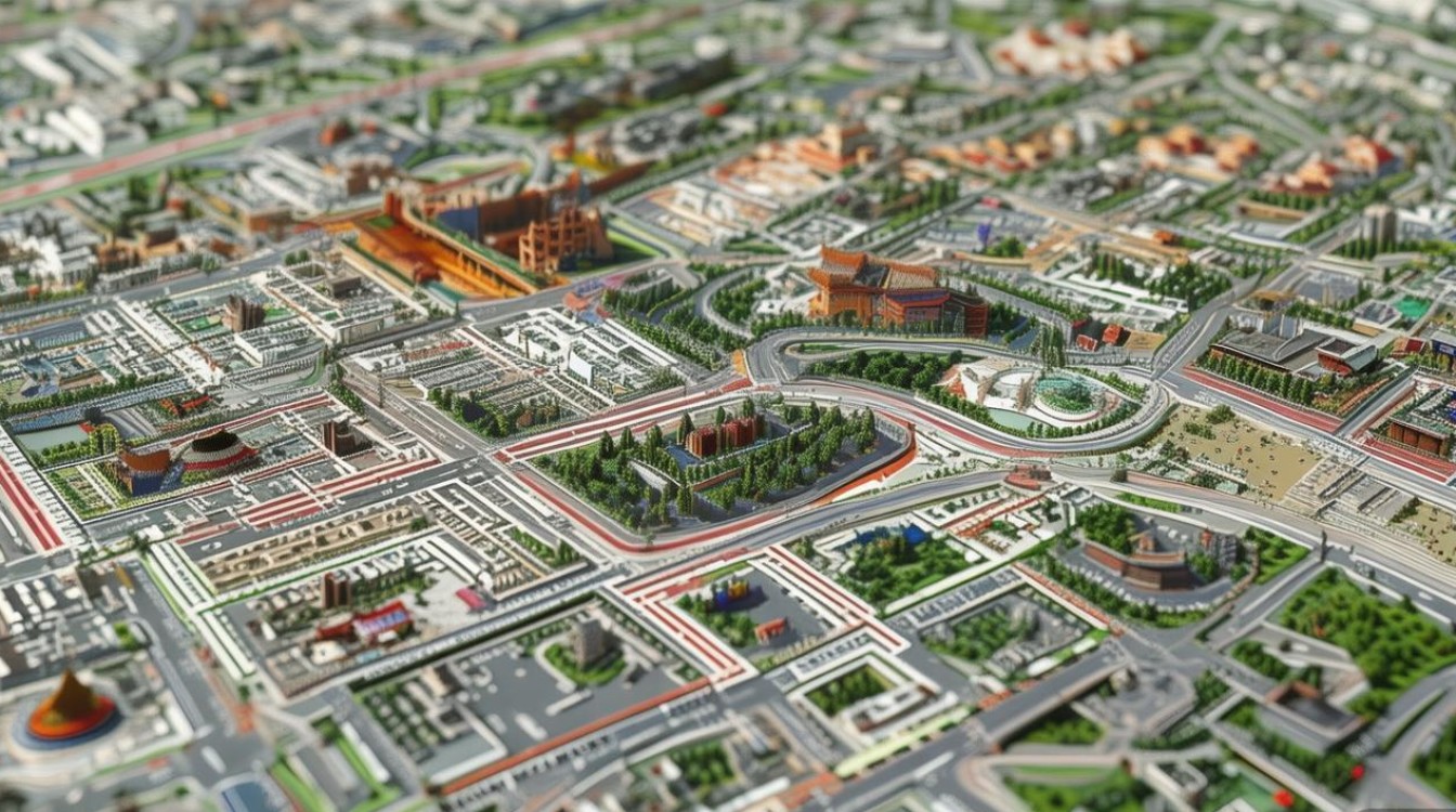 北京景点地图全图