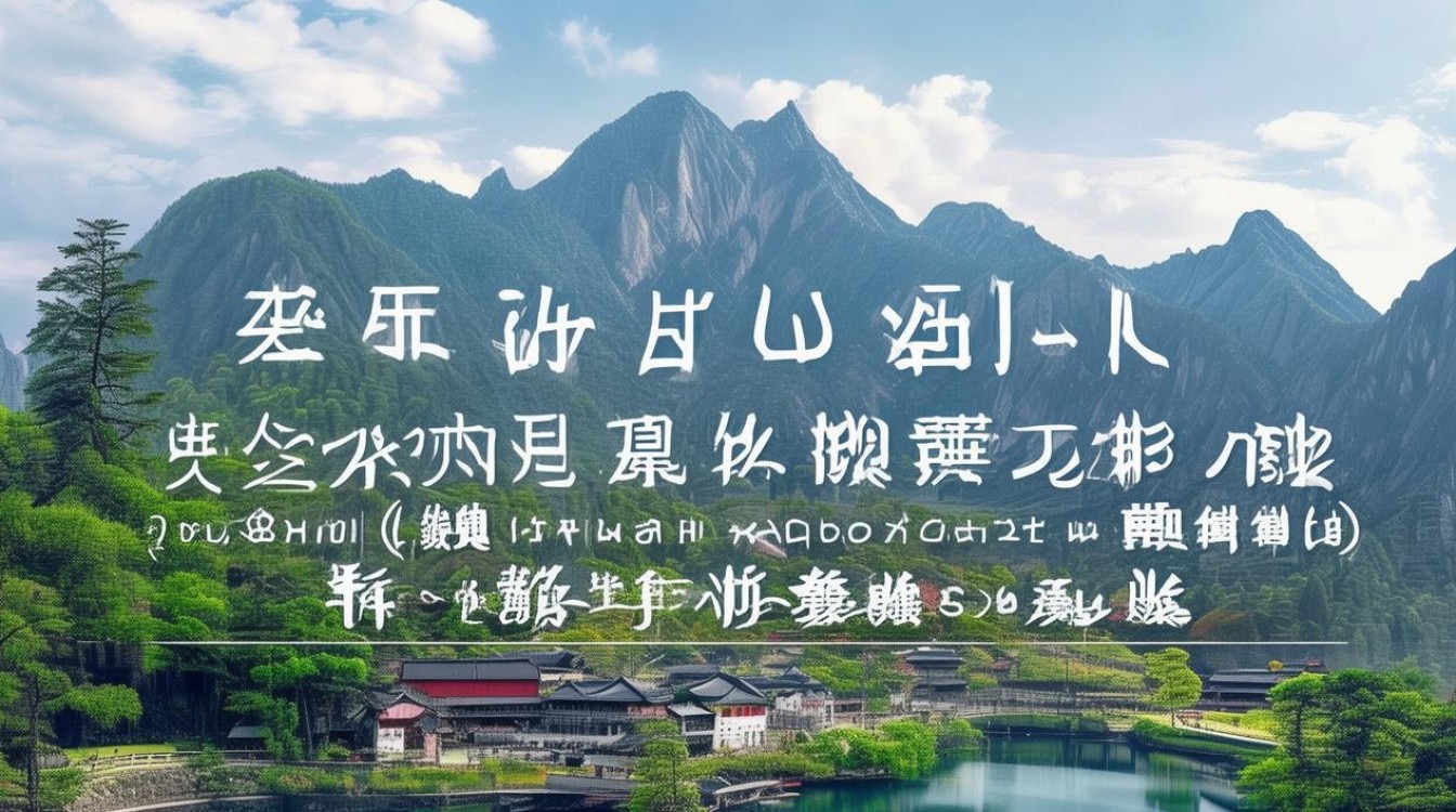 安徽有哪些旅游景点