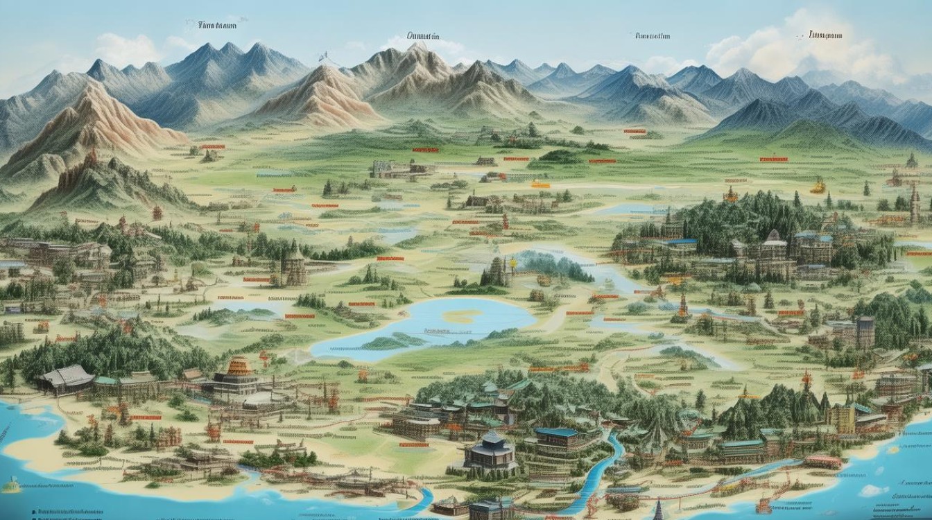 云南旅游地图景点大全 云南旅游地图景点大全