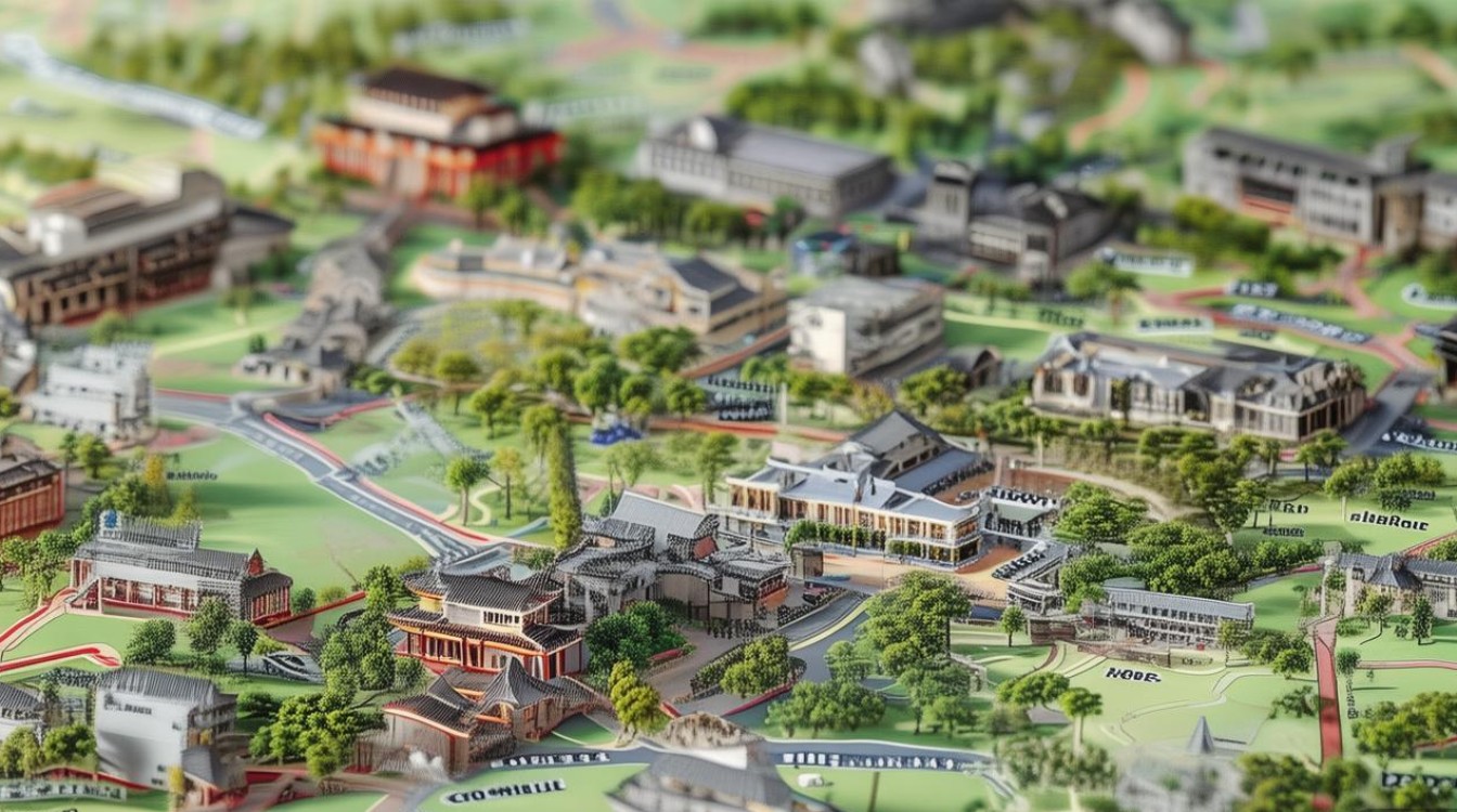 成都旅游景点分布图