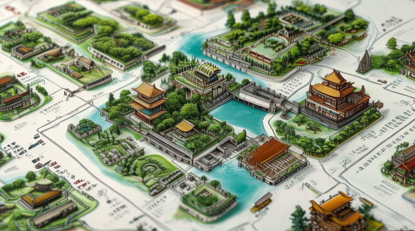 苏州景点地图分布图