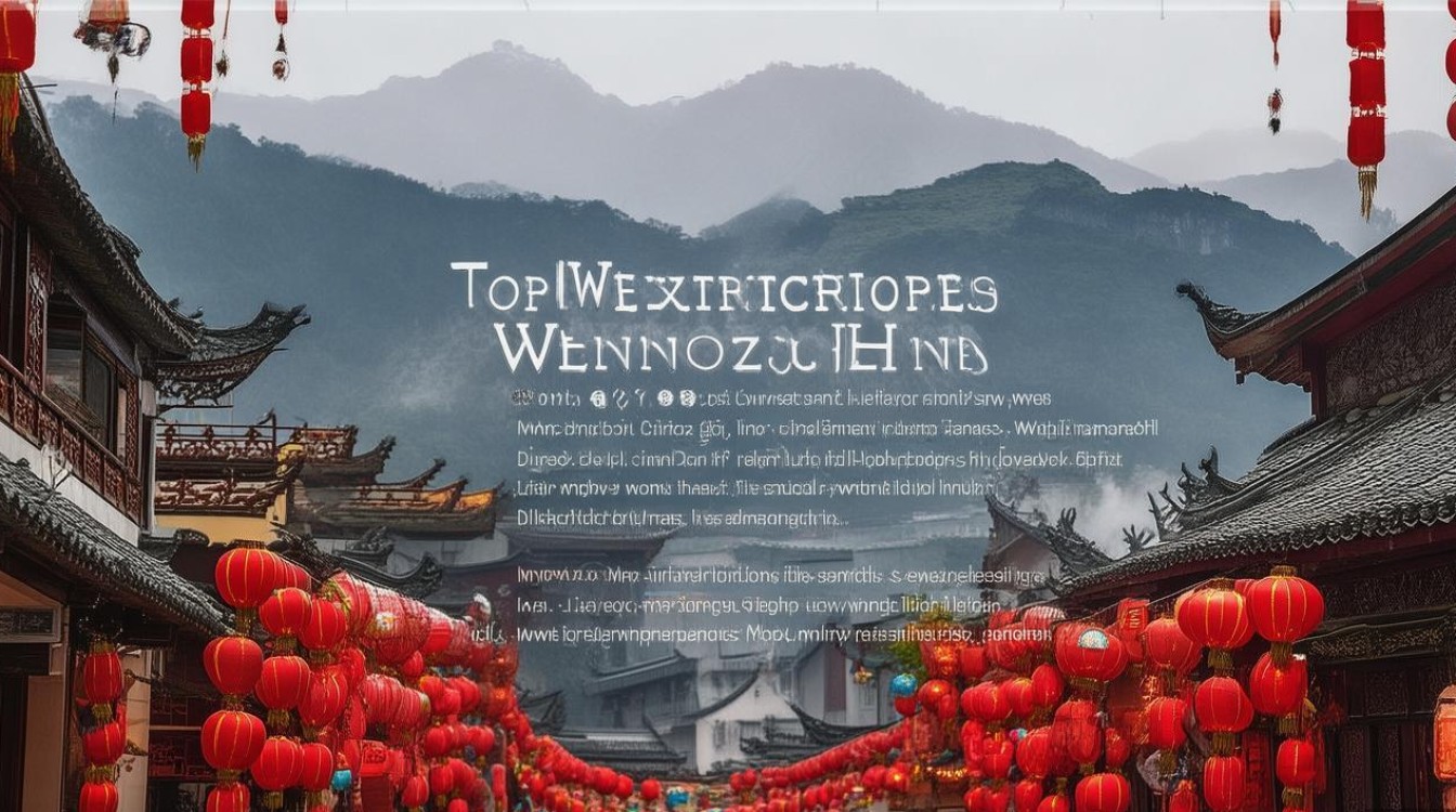 温州有哪些景点好玩的地方