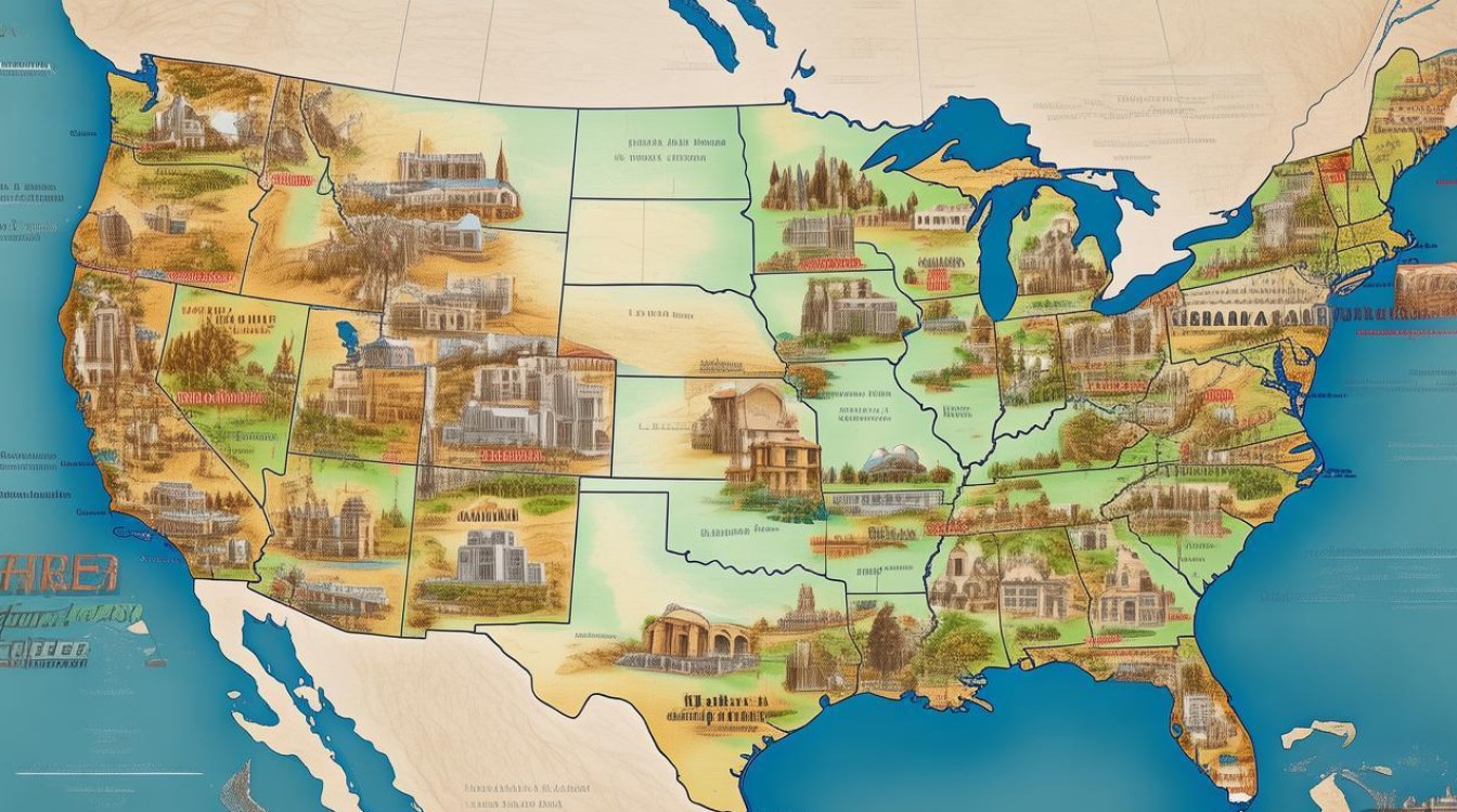 全国旅游景点地图