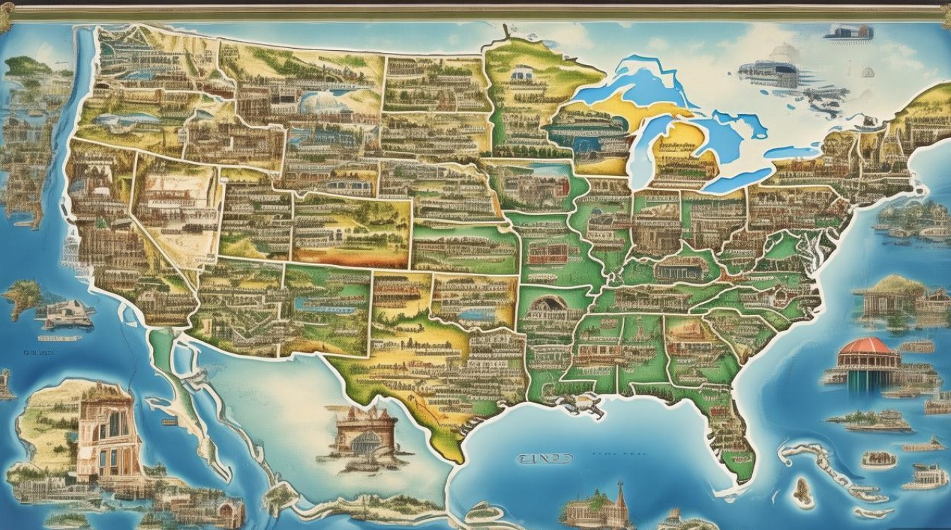 全国旅游景点地图