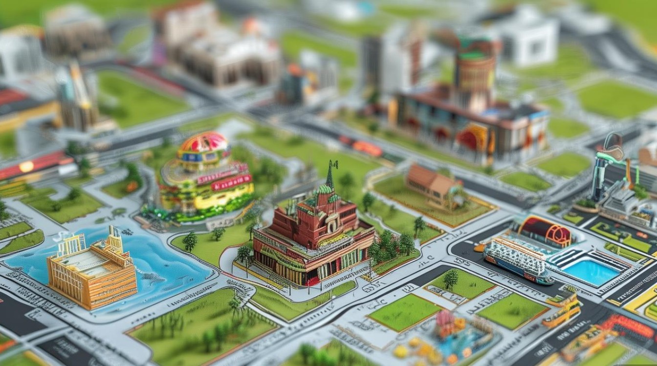 青岛景点地图分布图