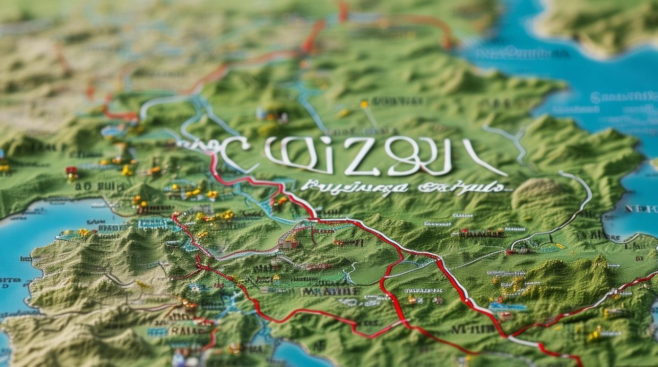 贵州旅游景点路线图