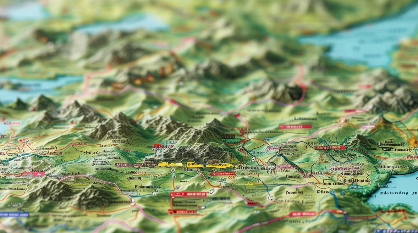 贵州景点分布图