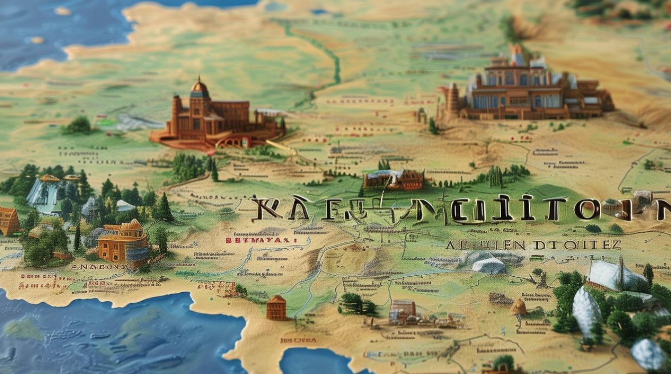 新疆旅游景点分布图