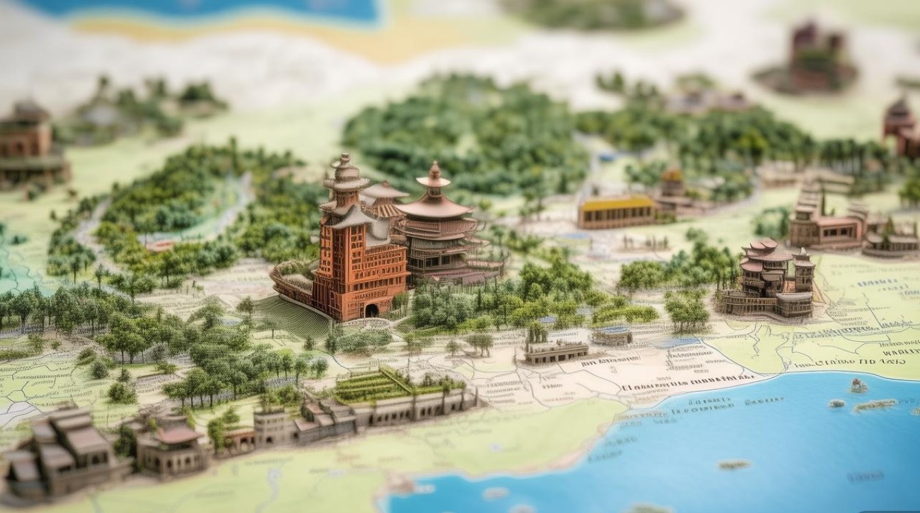 河南旅游景点分布图