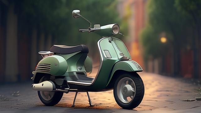 摩托车vespa